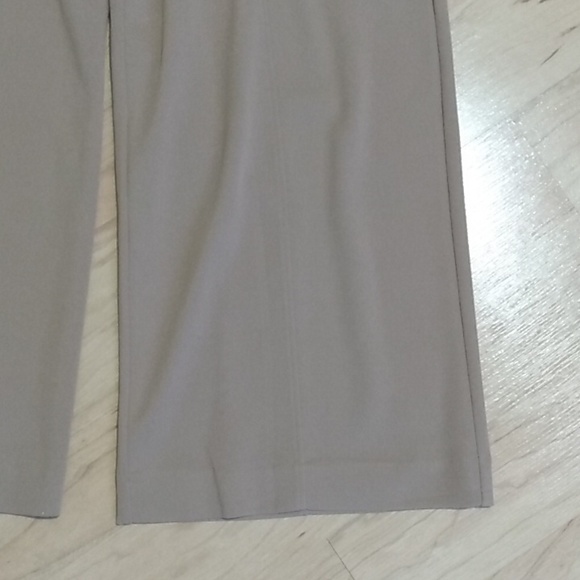 H Halston Wide Leg Trouser Pants Desert Camel M - Picture 8 of 14
